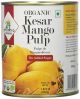 Organic Kesar Mango Pulp 850g (24 Mantra)