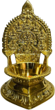 Pure Brass Golden Ashtalakshmi Vilakku | Diya | Lamp