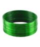 Green glass bangles (6 Pieces)