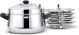 LLM Curve 4 Plates Stainless Steel Idly Cooker / Steamer (INDUCTION BASE)