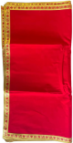 Red Velvet Cloth for Pooja  ( 100 cm x 100 cm)