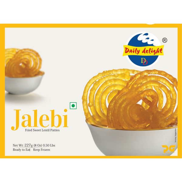 Frozen Jalebi Yellow 227g (Daily Delight)